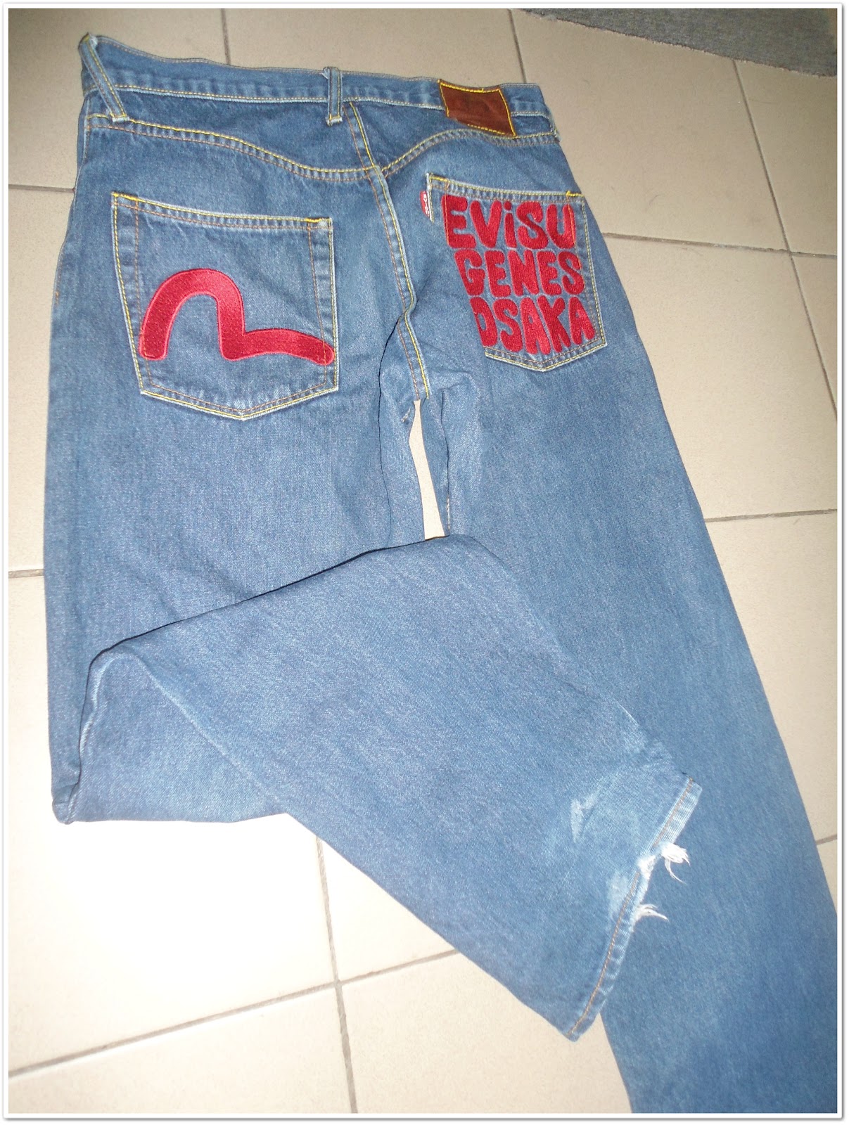 BUNDLE KO: Seluar Jeans - EVISU