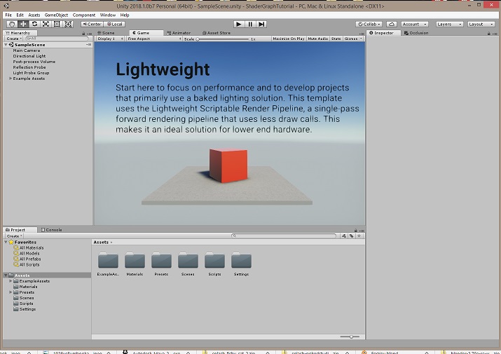 Getting started with Unity's new Shader Graph Node-based Shader Creator ...