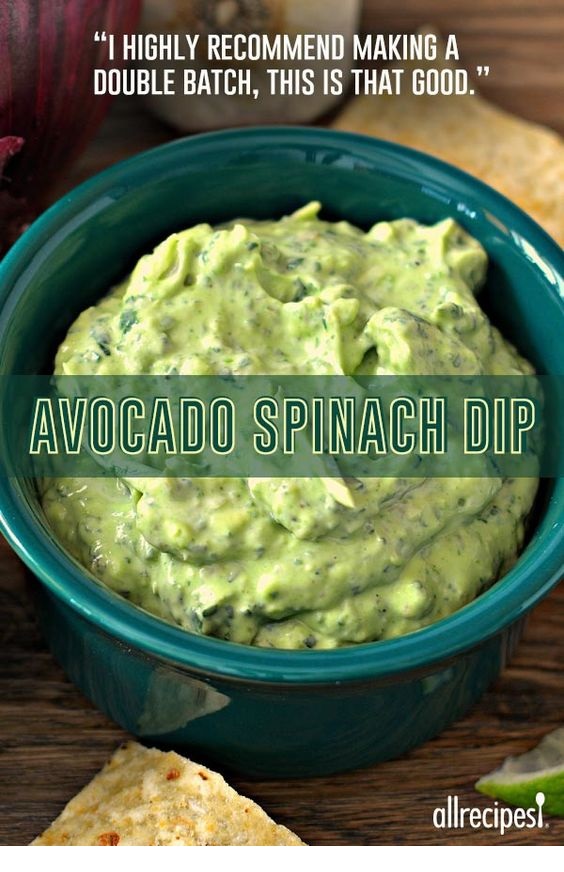 Avocado-Spinach Dip