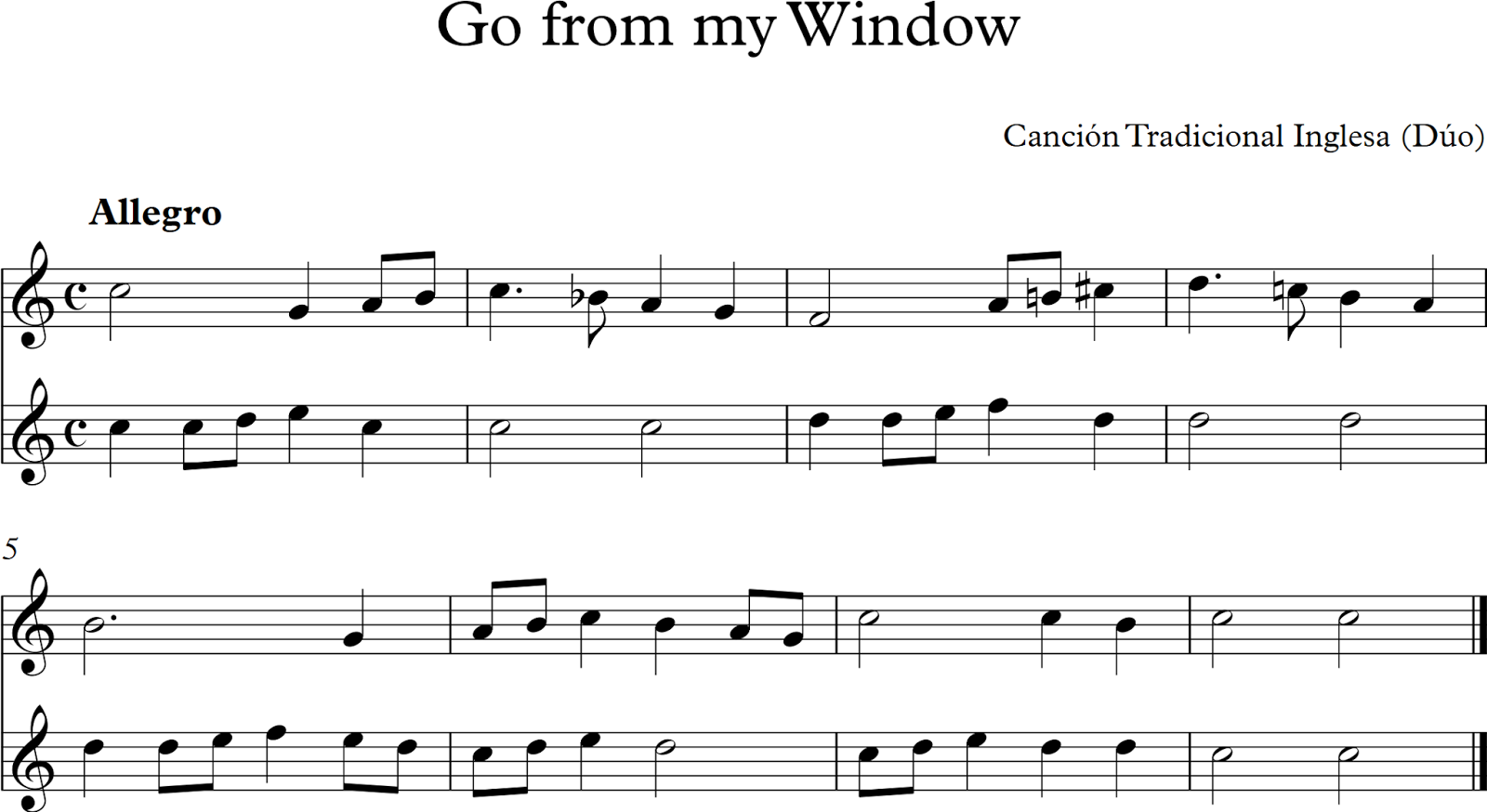 Descubriendo la Música. Partituras para Flauta Dulce o de Pico. Go