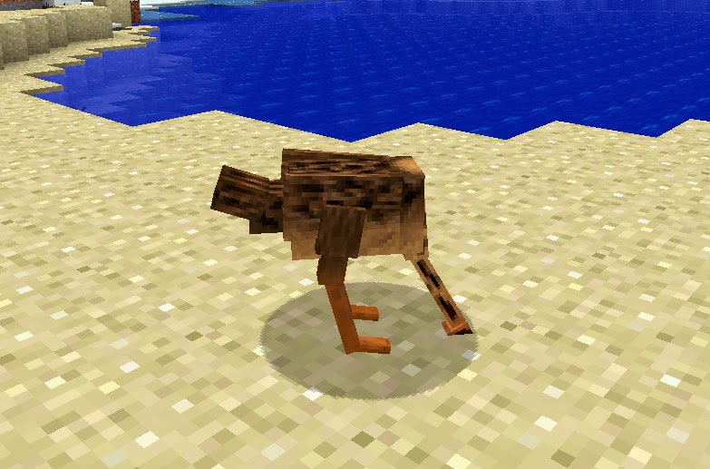 Mo' Creatures avestruz Minecraft mod