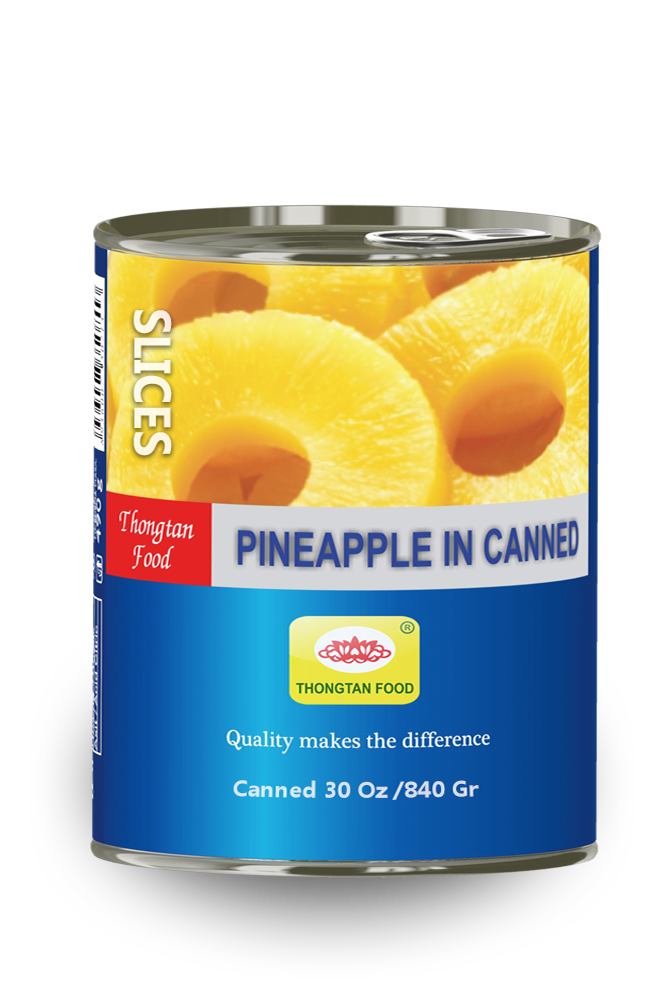 Pineapple slices in can A10/3Kg