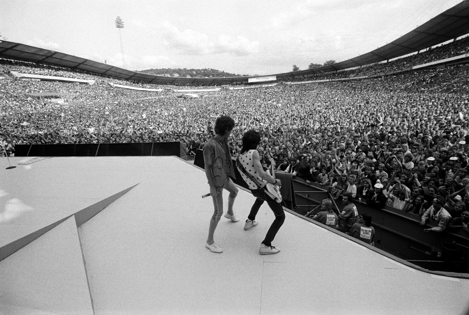 Touring With The Rolling Stones in 1982 Intimate Images of Legendary