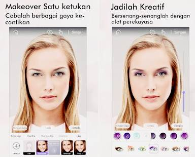 Aplikasi Makeup Wajah di Android Terbaik