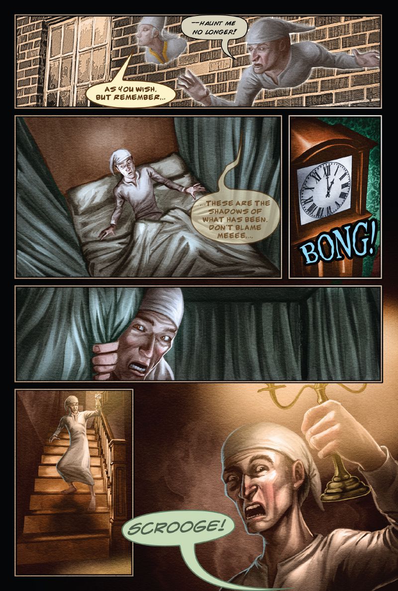 Read page 23 of A Christmas Carol graphic novel