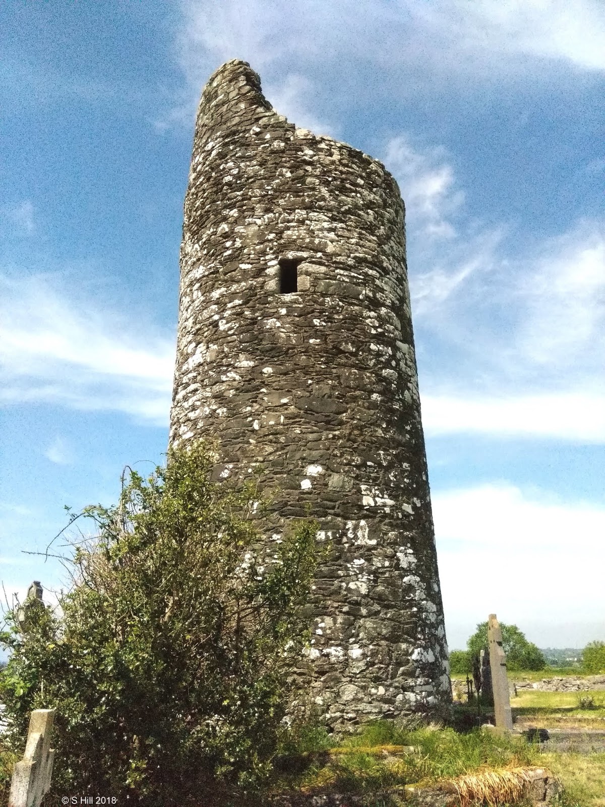 Ireland In Ruins Old Kilcullen Round Tower & Church Co Kildare