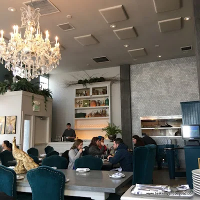 dining room at The Dorian in San Francisco, California