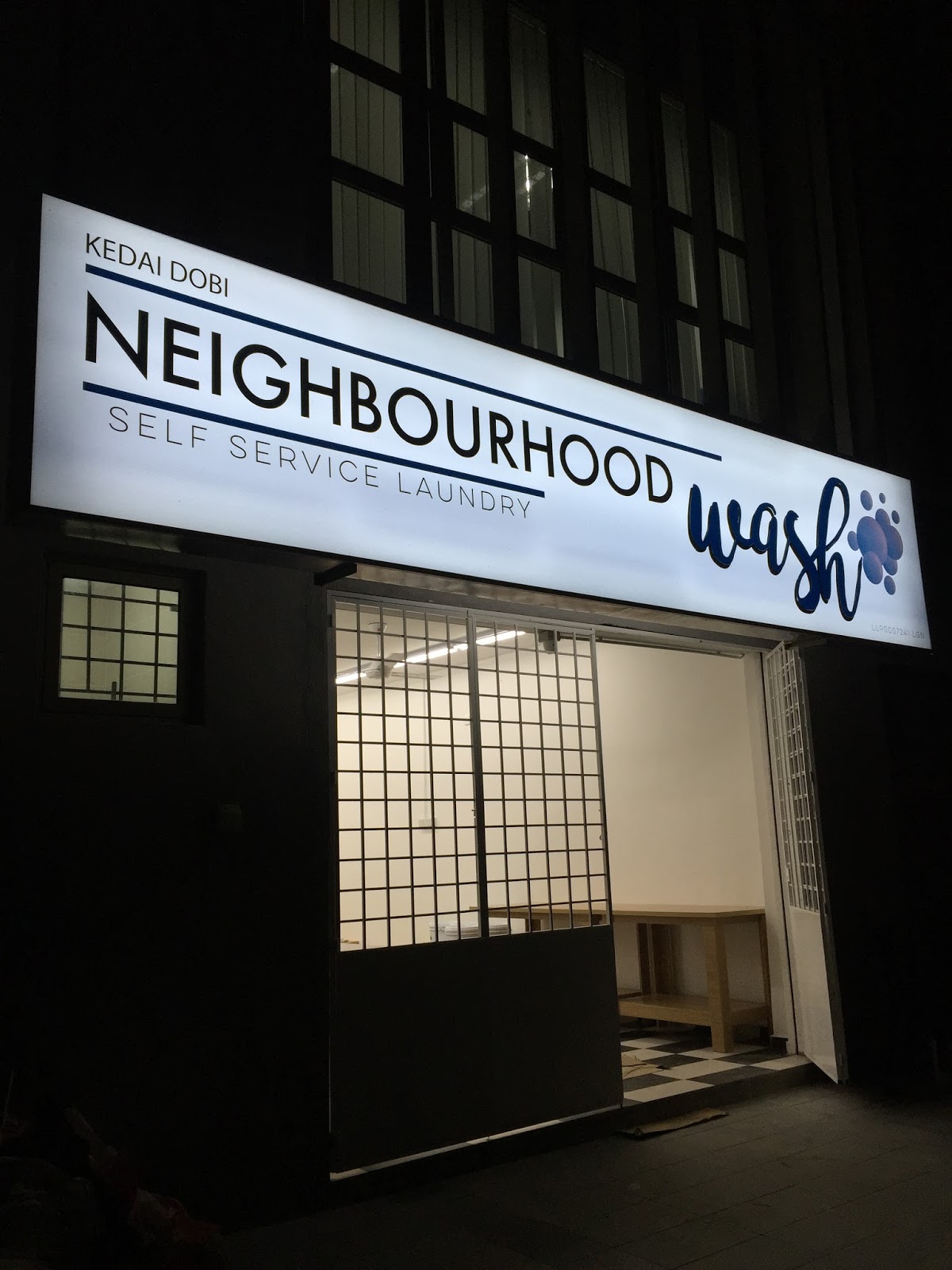 Signboard Murah PEMASANGAN SIGN BOARD DOBI BERLAMPU DI BUKIT JELUTONG