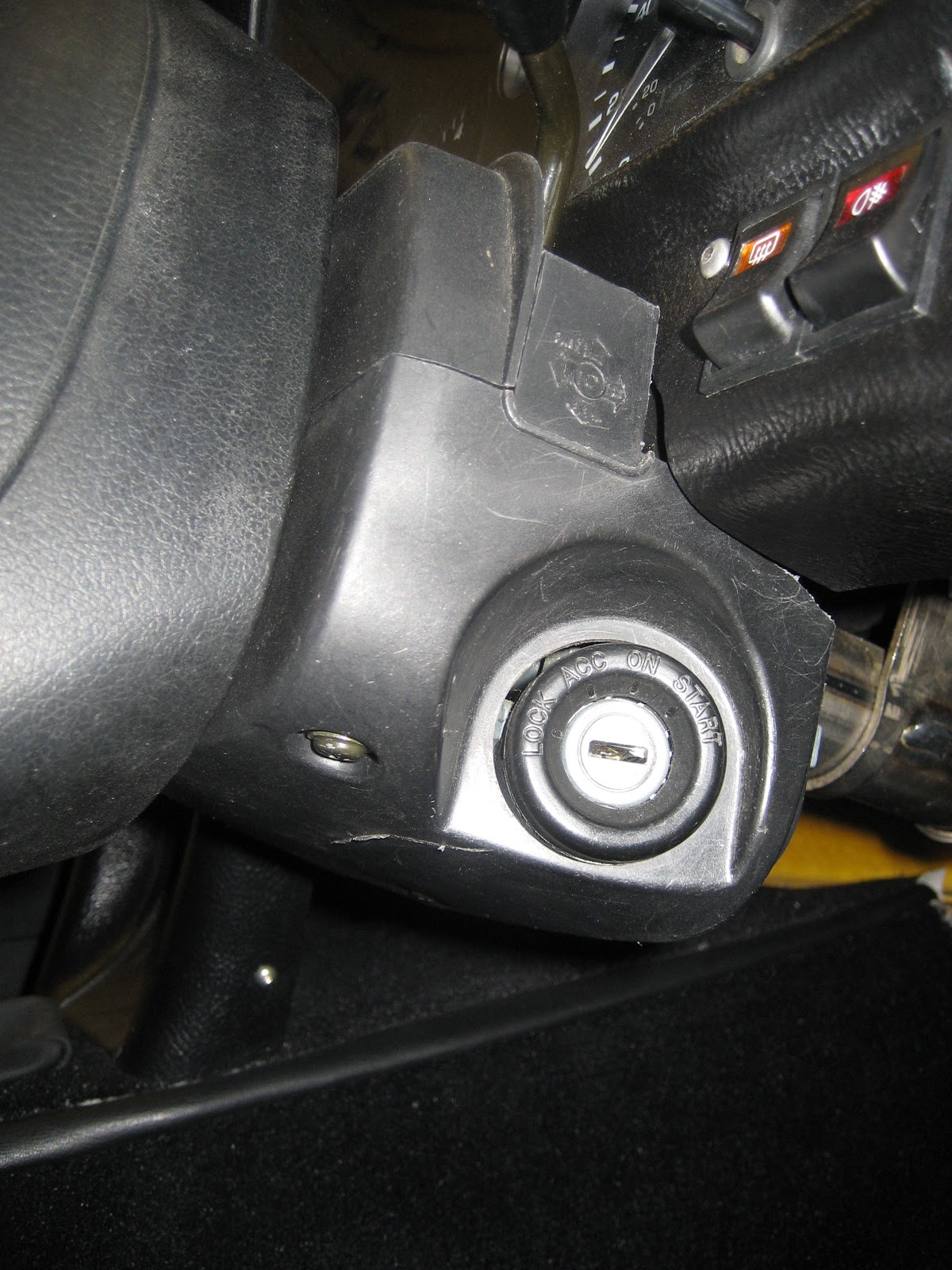 Graham's Westfield Build (MX5 Single Donor Vehicle) Steering column