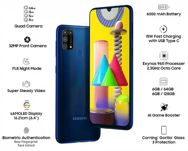 SAMSUNG GALAXY M31 PERÚ