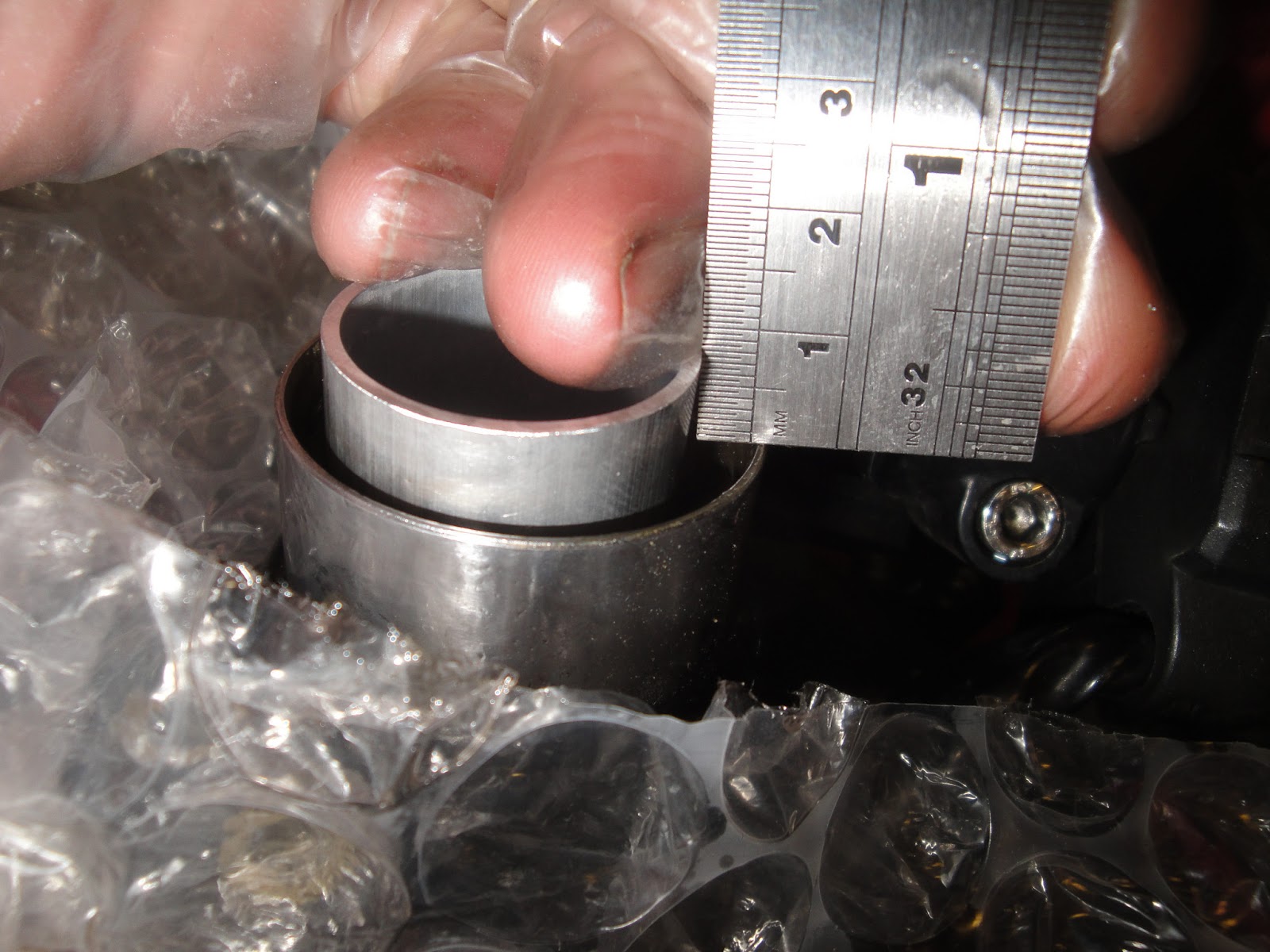 TriMotoRevival Reducing front fork preload