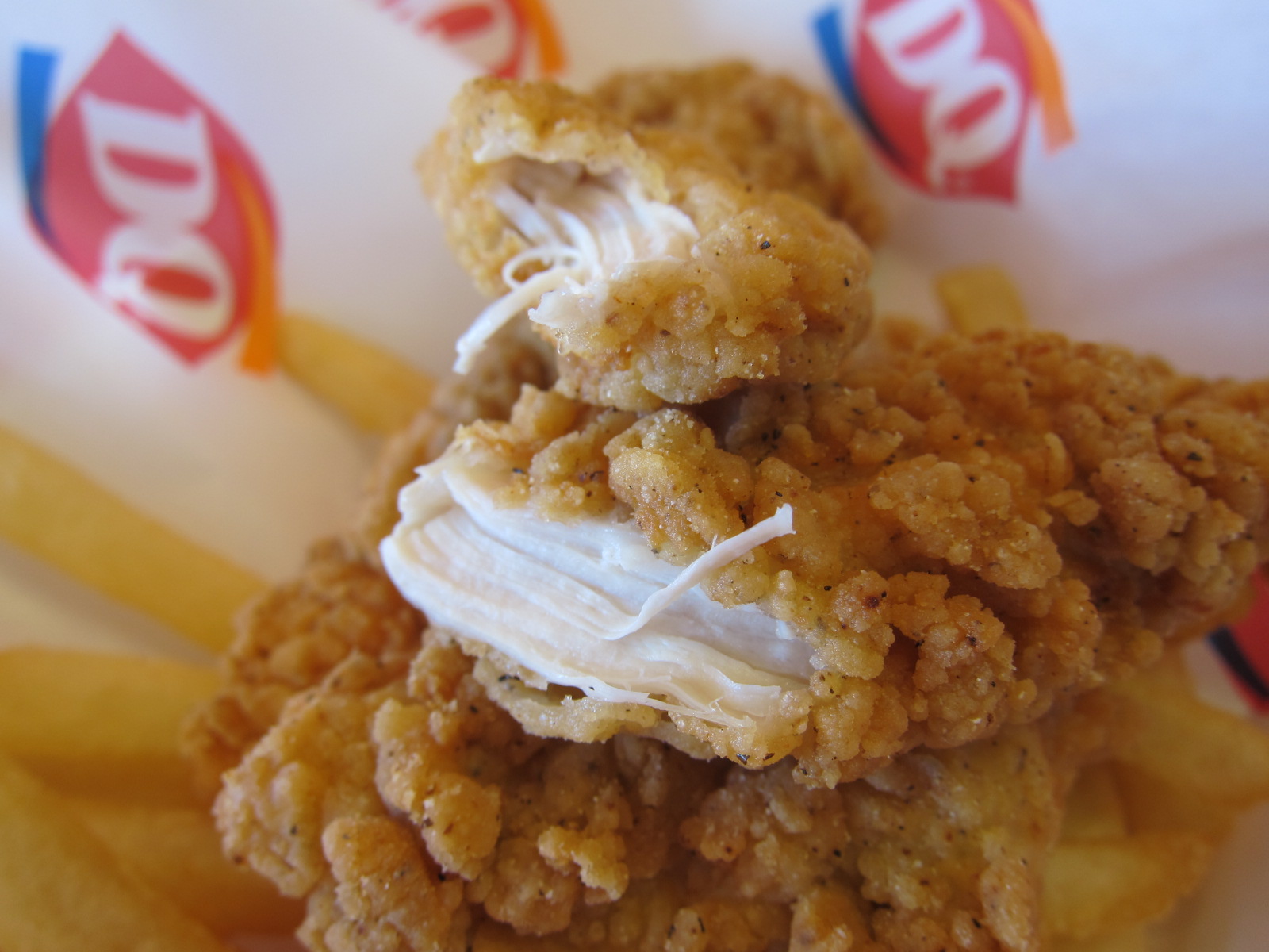 👩‍🦰 May. 14, 2023 Dairy Queen Dairy Queen’s chicken strips contain a
