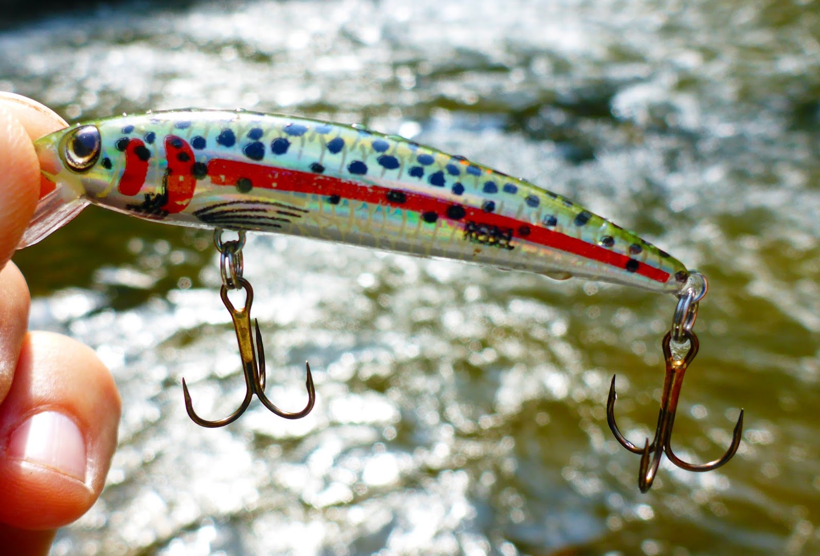 Jeff Samsel Fishing Trout Gear Loaded