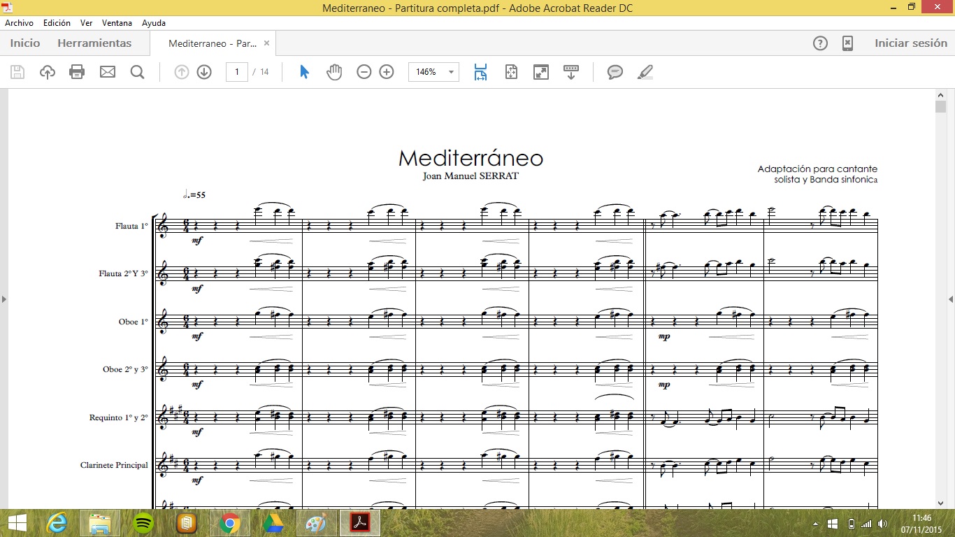 Arreglos Musicales Fender: 2015