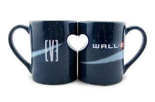 wall-e eve mugs