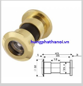 mắt thần gắn cửa deller 5