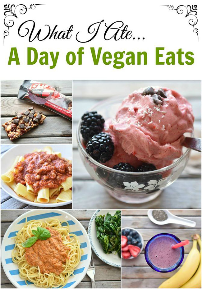 What I Ate...a day of healthy, easy, tasty #vegan foods! #idea #food #eating