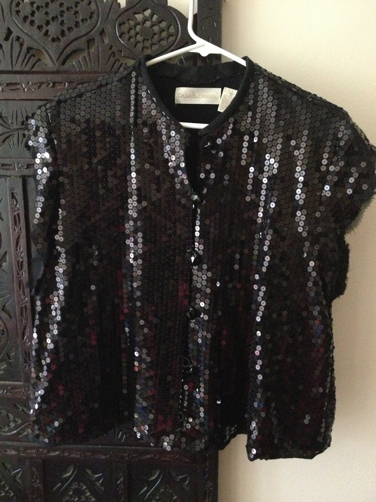 Refashion Co-op: Part 2 of the sequined jacket...
