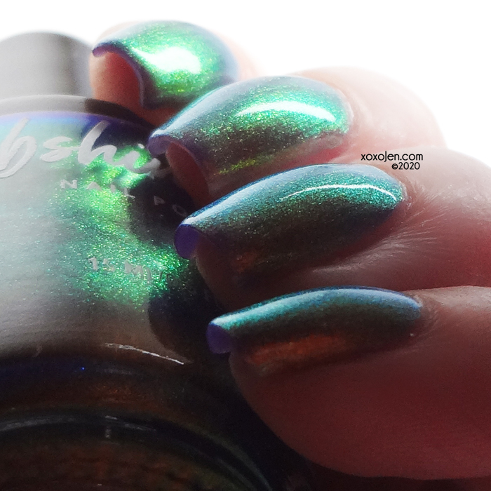xoxoJen's swatch of KBShimmer Mermaid In The Shade