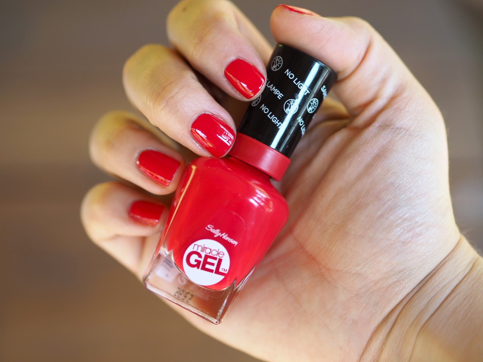 3. "Sally Hansen Miracle Gel Red Eye" - wide 6