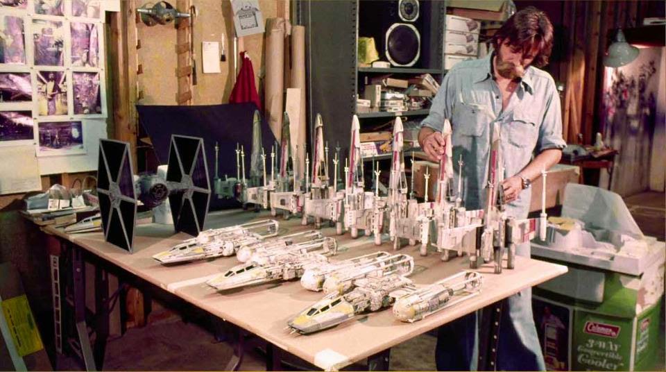 Industrial Light & Magic Star Wars Behind The Scenes Photos.