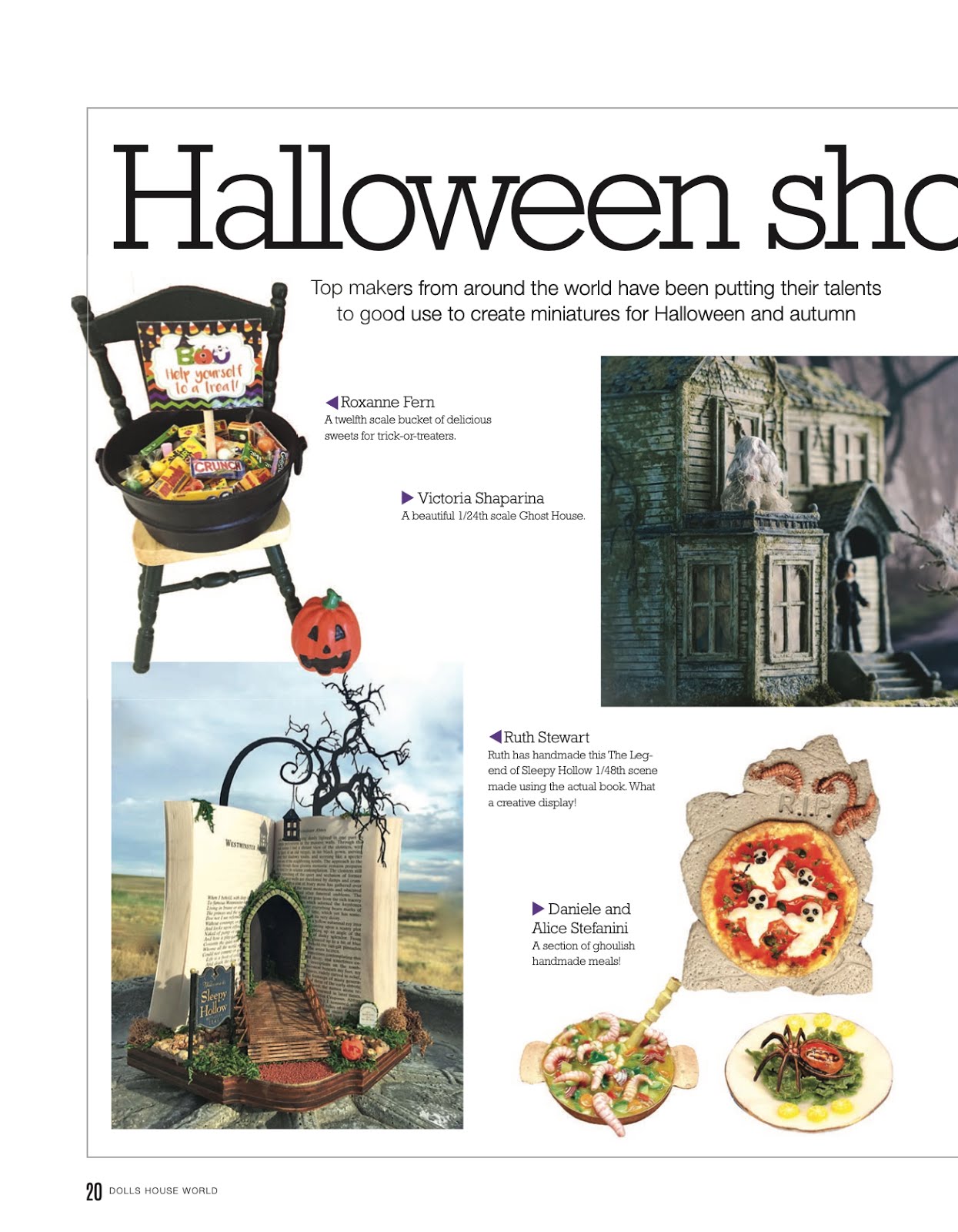 DollsHouse World Magazine October 2019 Issue #325