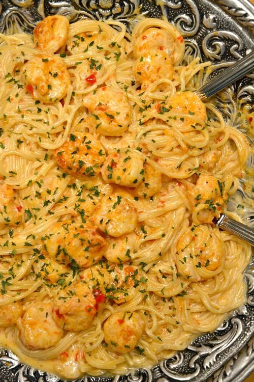 Bang Bang Shrimp And Pasta #bangbang #shrimp #pasta #pastarecipes #easypastarecipes