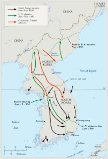 LA GUERRA DE COREA 1950-1953, COMIENZA "LA PARTIDA DE