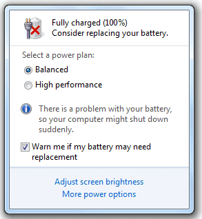 Replace battery перевод
