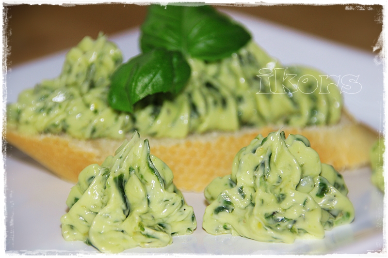 Kochen....meine Leidenschaft : Basilikum Zitronen Butter