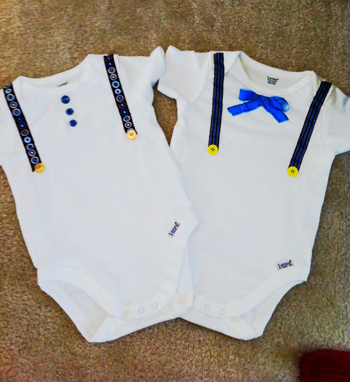 Motherhood And other life adventures Babies wear suspenders