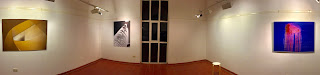 Panorama der Ausstellung "Lichtraum" Ausstellung "Lichtraum" in Schondorf am Ammersee