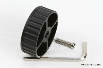 SCV-FK aluminium base w/ hex socket cap screw and Allen key