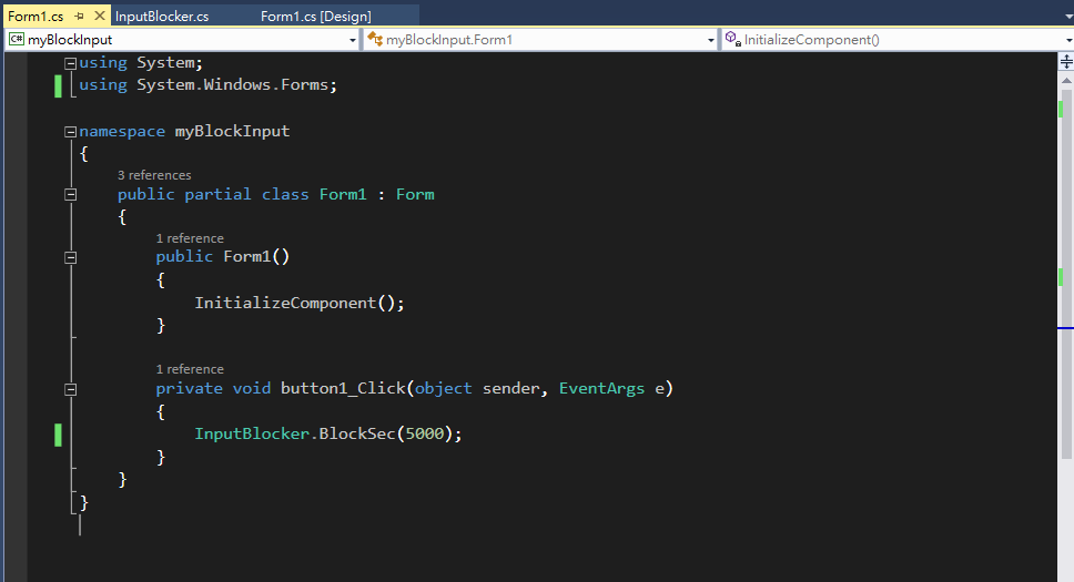 Brandon's IoT Note C Block Input (Keyboard, Mouse) 阻斷鍵盤, 滑鼠動作