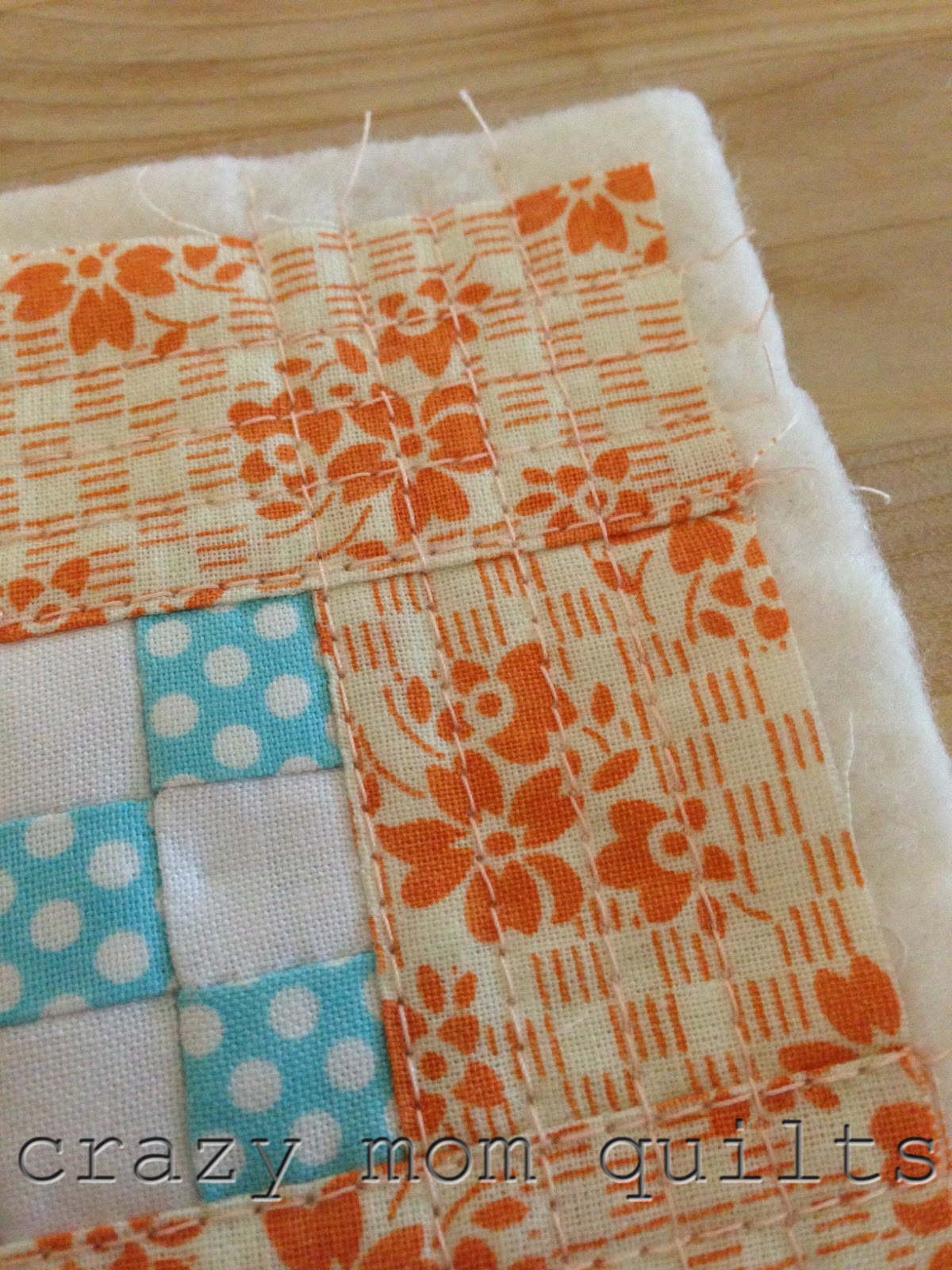 crazy mom quilts mini 9 patch pin cushion tutorial