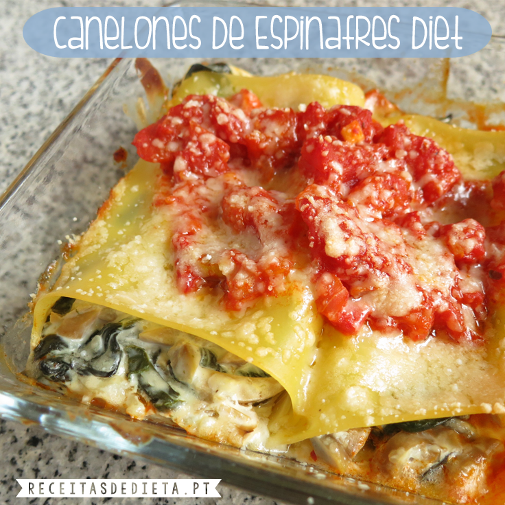 Canelones de Espinafres Diet