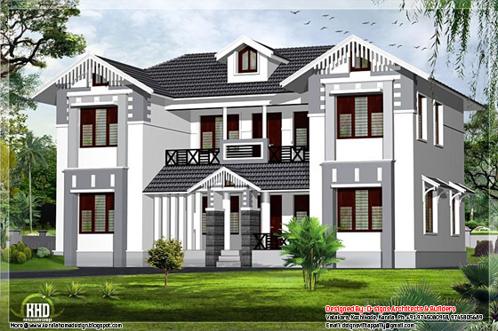 Indian home elevation