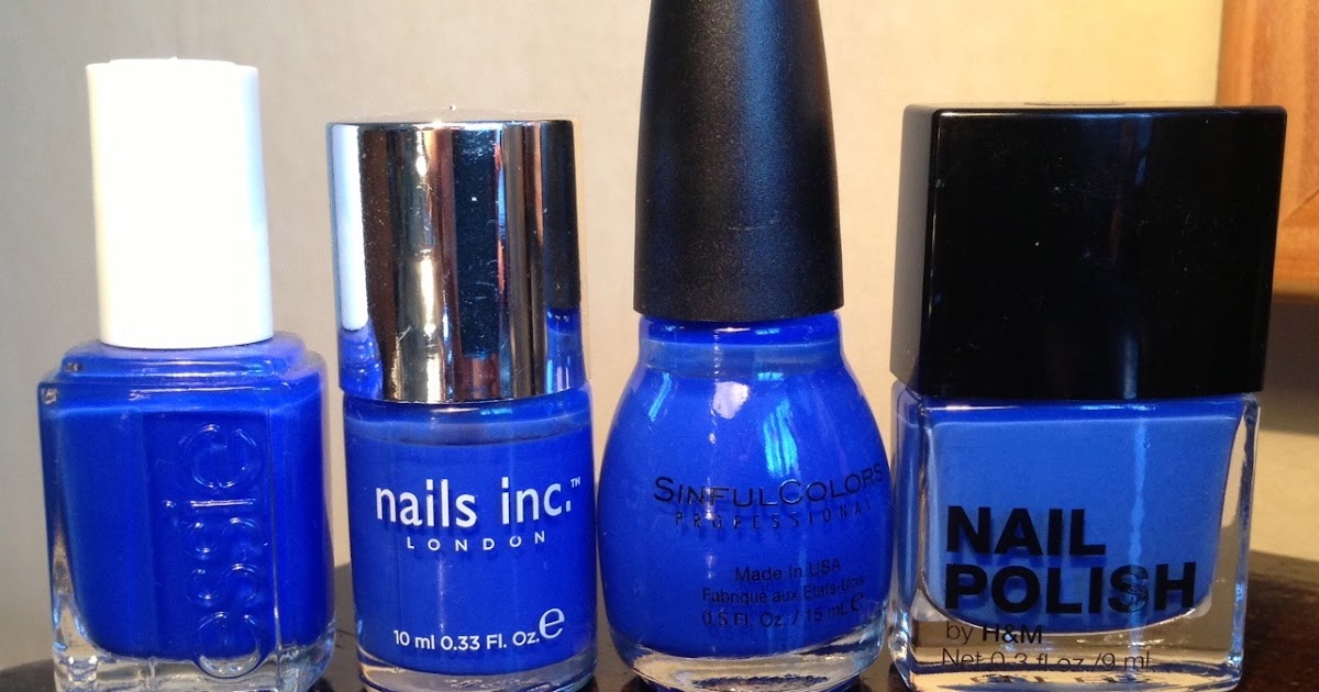 Little Miss Nailpolish: Comparison Cobalt Blue Polishes