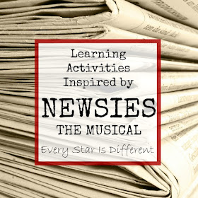 Learning activities inspired by Newsies
