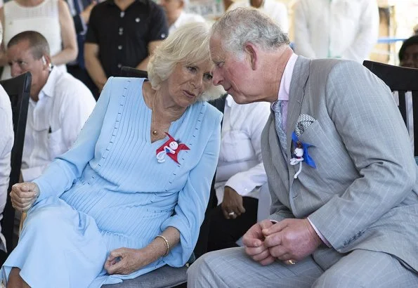 Prince Charles and his wife Camilla, the Duchess of Cornwall, toured Old Havana