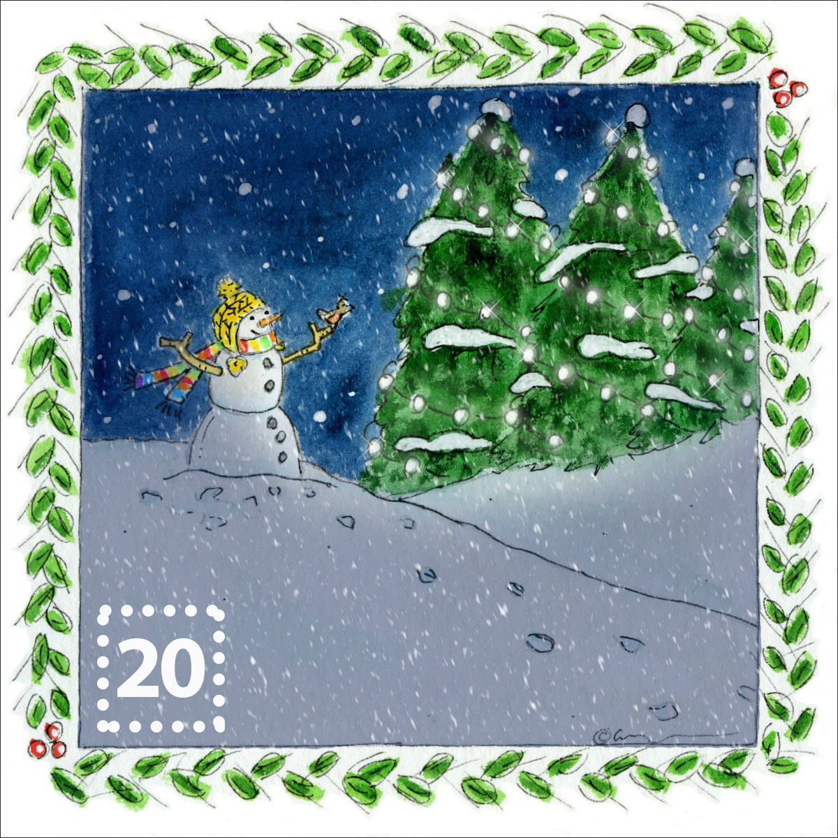 Countdown to Christmas Days 20 & 21 (More Christmas Magic) Alexandra