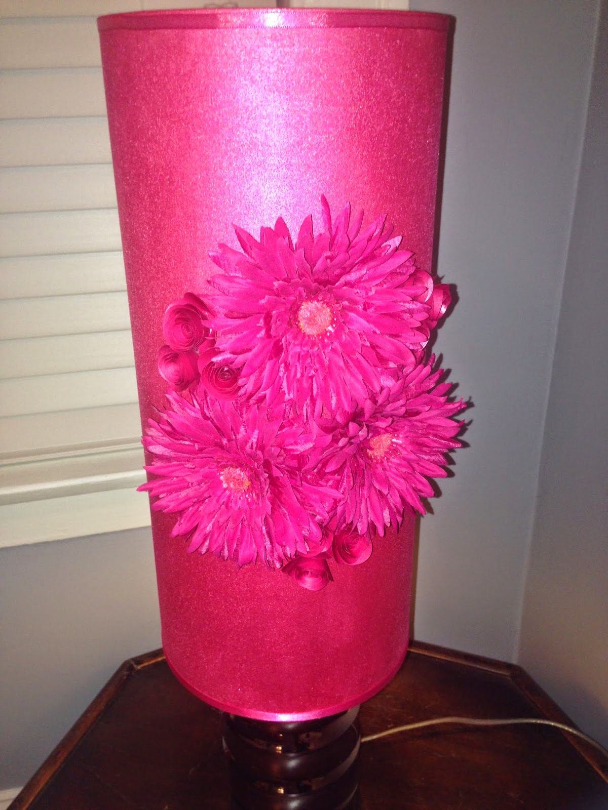 Celestial Creations Decorative Lamp Shade Let Fuschia Light The Way!