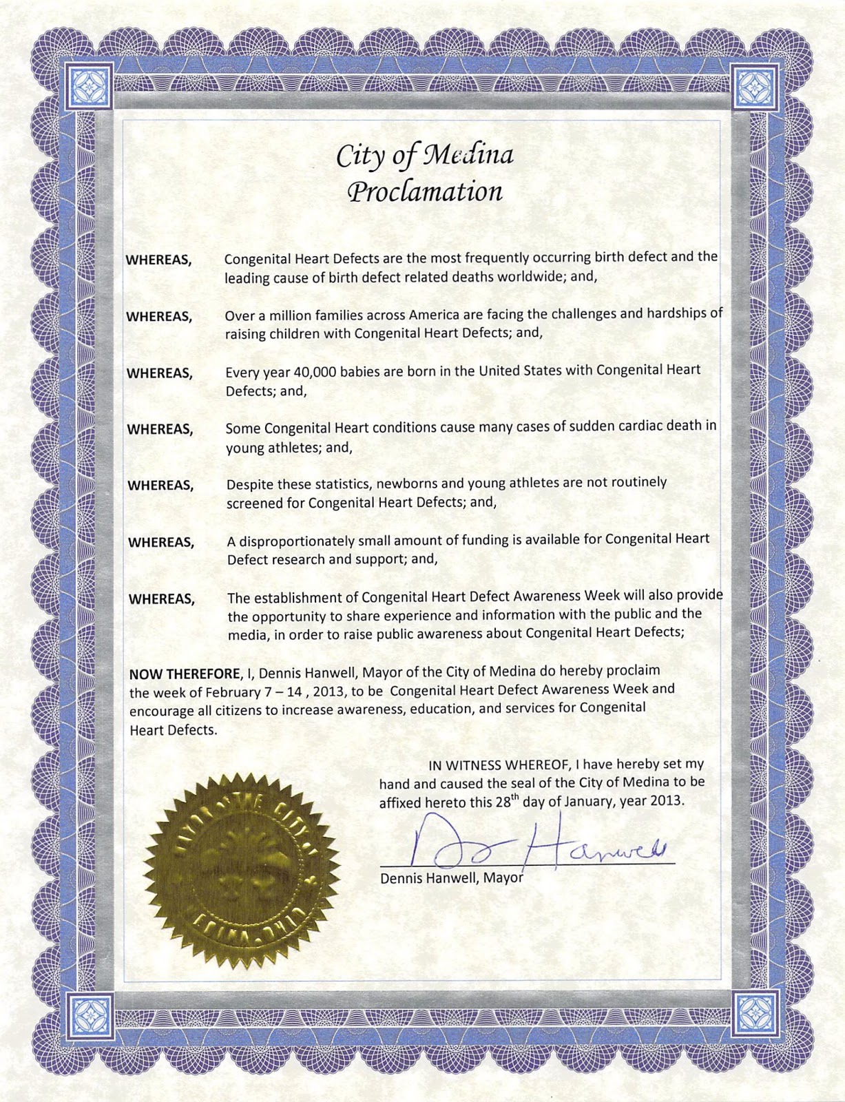 Proclamation Template Proclamation Template
