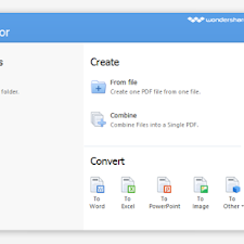 Wondershare PDF Editor - Software Gratis Untuk Mengedit PDF 