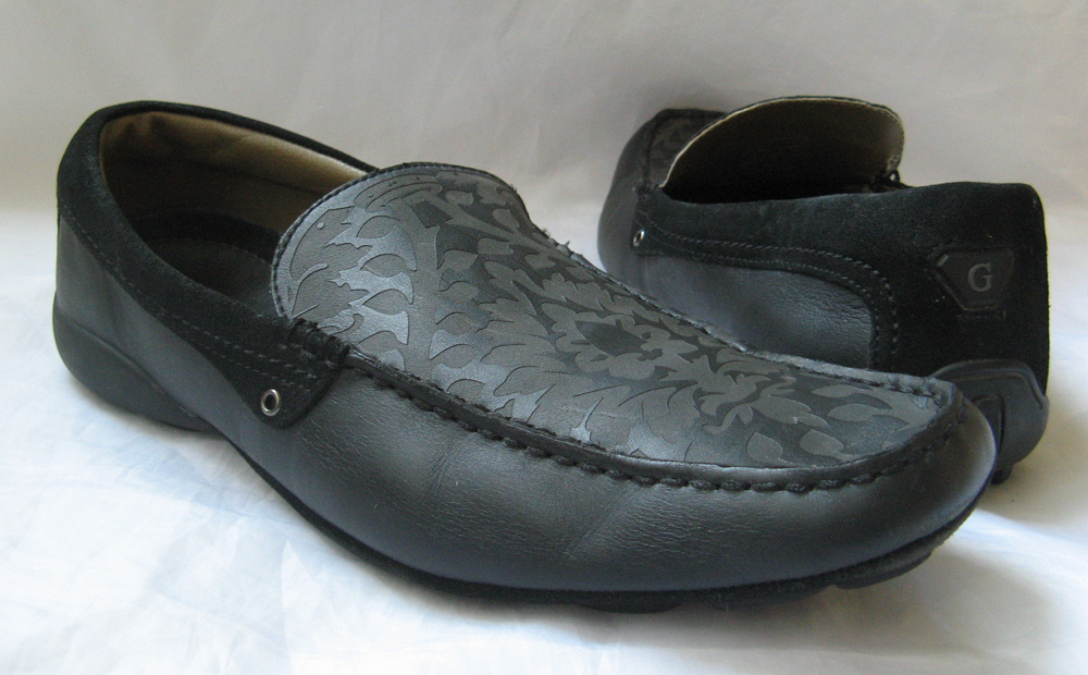 GUESS BY MARCIANO LOAFERS MENS SIZE 12 NEW BLACK