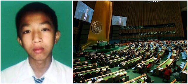 This 14-Year-Old Manipuri Boy Will Soon Address The UN General Assembly