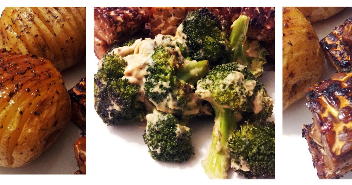 A Profound Hatred of Meat: Roasted Tempeh, Creamy Garlic Broccoli ...