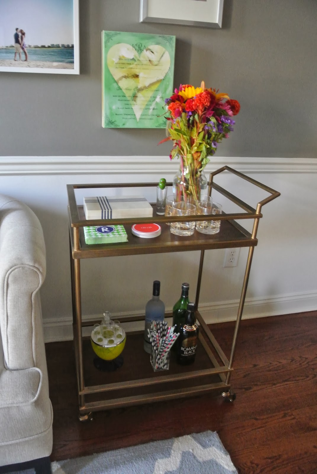 Olive Lane My Target Bar Cart