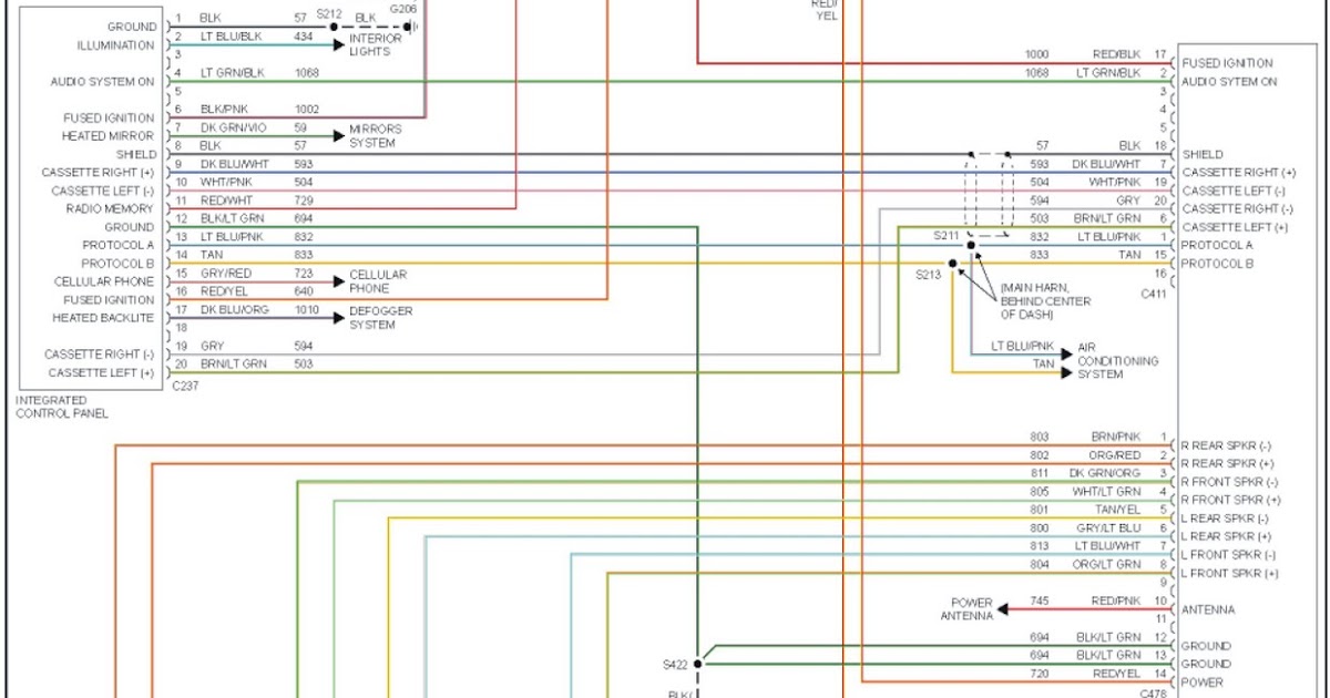 [DIAGRAM] 1993 Ford Taurus Wiring Diagram FULL Version HD Quality