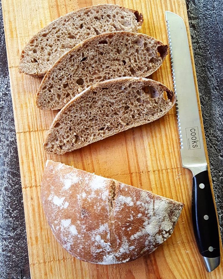 Toi en la Cocina Receta Pan 321 de Masa Madre